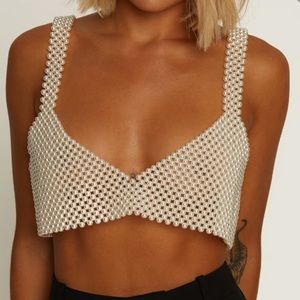 Pearl bralette